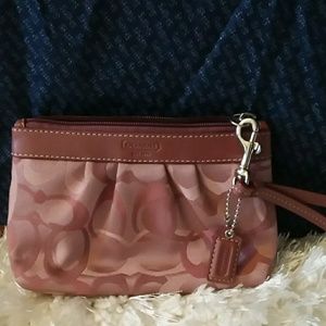 Coach wristlet